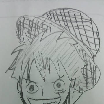 落書き☆ルフィ