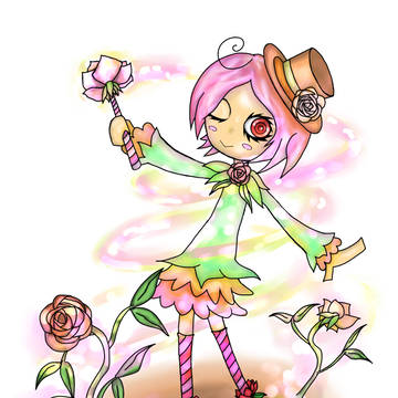 バラの魔法使い