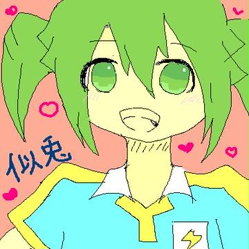 ついったーのアイコン描いた