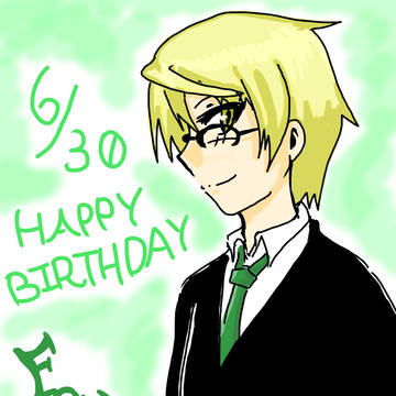 Happy birthday フォイフォイ(・∀・)