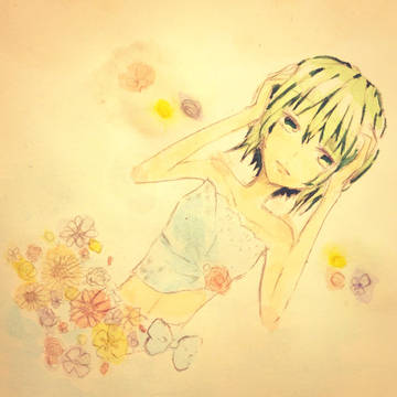 お花。