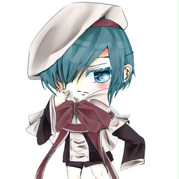 チビキャラ　シエル描いてみた