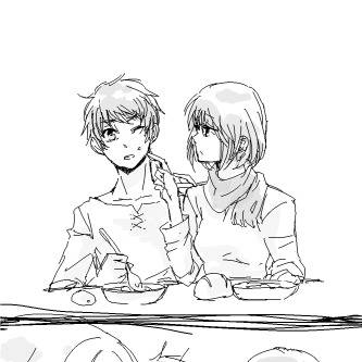 おべんと、つけて。