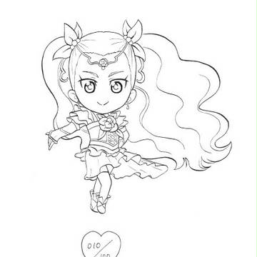 プリキュア＊ちびキャラ100人描けるかな【010】