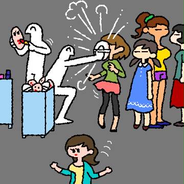 女子列