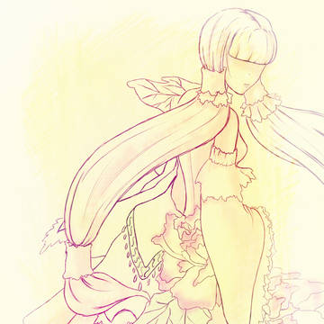 花のような女の子