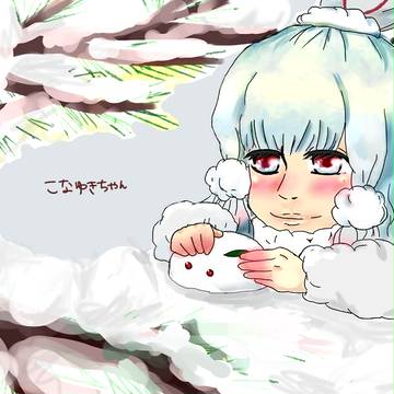 ひとりぼっちの雪遊び