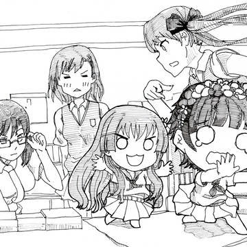 初春ちゃん と 佐天ちゃん