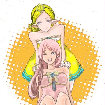sisters elf&human