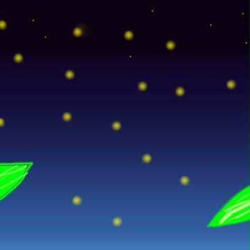 蛍の夜