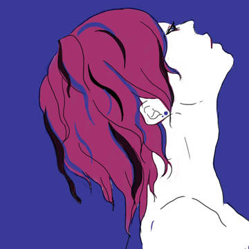 零れる