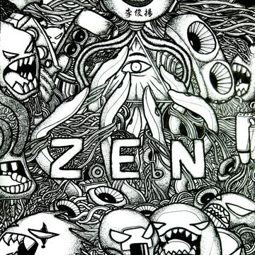 絵組み #CYBERNOODLE 1 obZEN