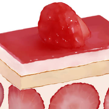 イチゴケーキ