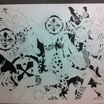 【切り絵】ヨギとツクモ