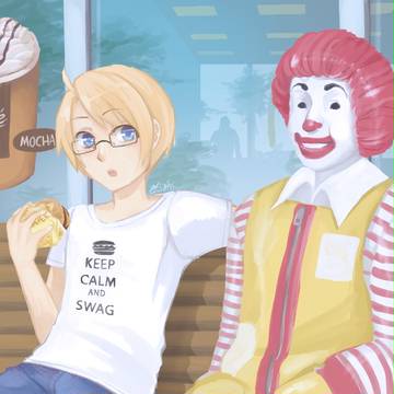 USAとマクドナルドと