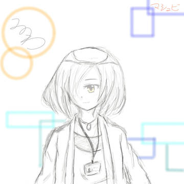 みのわちゃん落書き