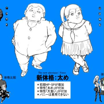 新体格「太め」