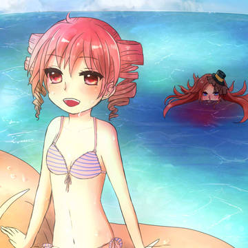 夏だ海だテトさんだ