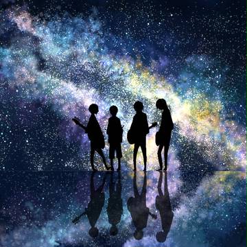 宇宙を敷き詰めて
