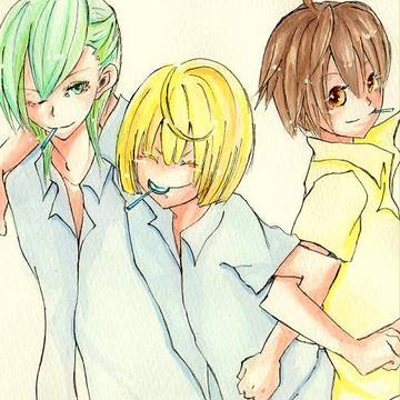 仲良し三人組