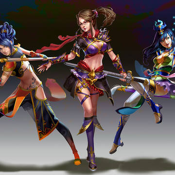3个女性角色