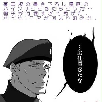 ハインリヒ教官が大好きです