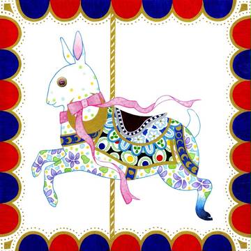 イースターのメリーゴーランド