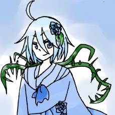 青薔薇擬人化
