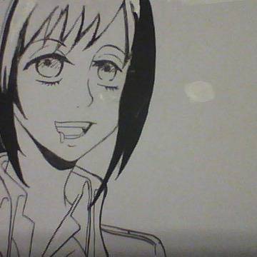 とりあえず、サシャ描いた(^O^)