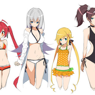 【水着!!】俺、ツインテールになります。