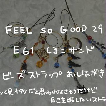 【FSG29】ビーズストラップおしながき