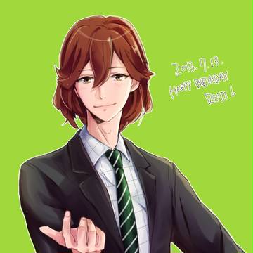 嶺二先輩お誕生日おめでとうございます！