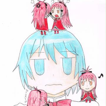 さやかと杏子（ロッソ・ファンタズマ）