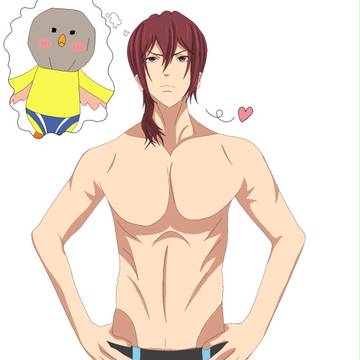 松岡江　男体化