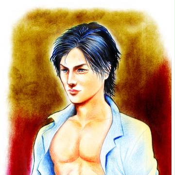 FF8のスコールと要潤さんをたして割ってみました