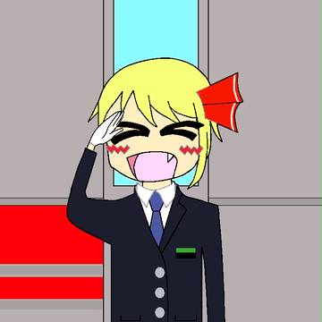 東急＆東方project　運転士ルーミア