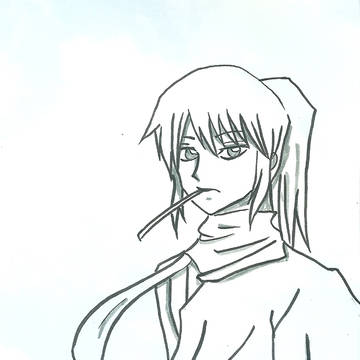 アナログ詰め【白黒】