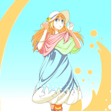 オランジーナ擬人化イラコン