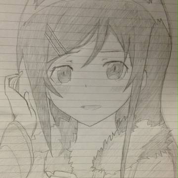ラブリーマイエンジェルあやせたんを再び手描きした！