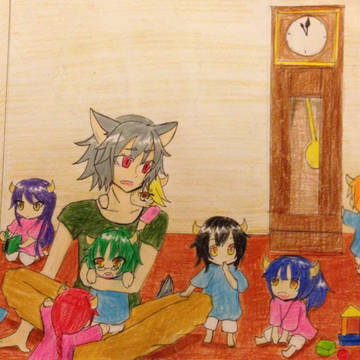 狼と7人の仔山羊？