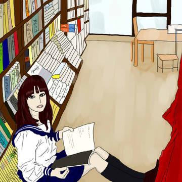 图书馆少女