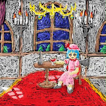 レミリア・スカーレット　@紅魔館
