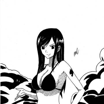 Erza Scarlet in swimsuit! INK