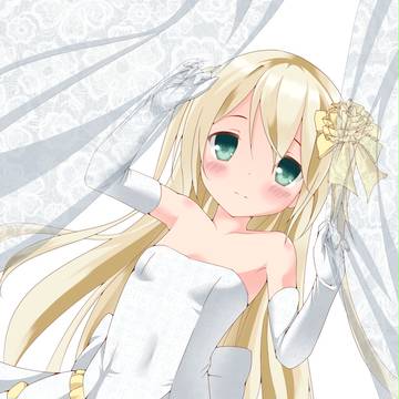 ドレス姿の彼女