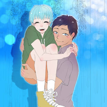 青黑w