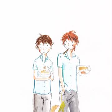「僕の高校は戦場だった」よみかえしらくがき