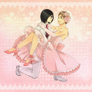 ミカサとエレンが結婚したようです