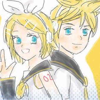 リンちゃんとレン君