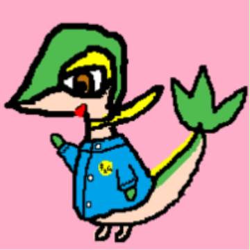 園児ツタージャ絵