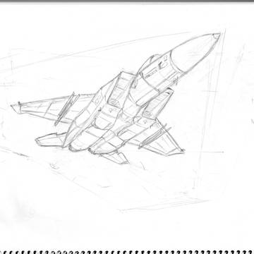 飛行機はおなかが一番美しい